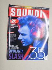 Soundi 2010 nr 3 Ismo Alanko, J. Karjalainen, Apulanta, Slash, Olavi Uusivirta, Radiopuhelimet, Mokoma, Jonsi, Gorillaz, Joanna Newsom, ym.