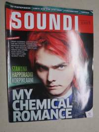 Soundi 2010 nr 11 My Chemical Romance, Stam1na, Happoradio, Korpiklaani, Irwin Goodman, Uusi Fantasia, Sufjan Stevens, Teräsbetoni, Monster Magnet, Jamiroquai, ym.