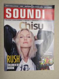 Soundi 2012 nr 6-7 Chisu, Rush, Children of Bodom, Stig, Bazook!, Mikko Herranen, Korpiklaani, The Hives, The Flaming Lips, ym.