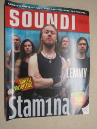 Soundi 2012 nr 1 Lemmy, Swallow The Sun, Stam1na, Mustach, Carnalation, Caliban, Eluveitie, Soen, Matti Mikkola, Nightwish, Lassi Aaltonen, ym.