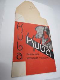 Kuba -tupakka-aski / pakkaus, käyttämätön