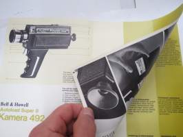Bell & Howell camera 492 Instruction manual, Brugsanvisning, Bruksanvisning, Käyttöohje / Kamera