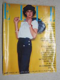 Elle 1975 7. huhtikuu -muotilehti / mode magazine