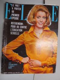 Elle 1968 22. helmikuu -muotilehti / mode magazine