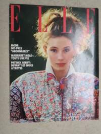 Elle 1977 24. tammikuu -muotilehti / mode magazine