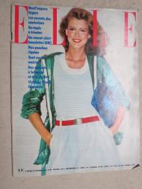 Elle 1977 21. helmikuu -muotilehti / mode magazine