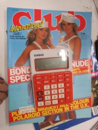Club International 1984 April -adult graphics magazine / aikuisviihdelehti