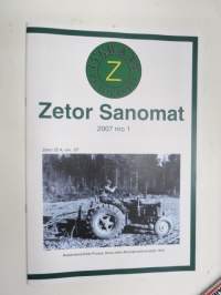 Zetor - ZetorSanoma 2007 nr 1 - Tyrwään Zetoristit-julkaisu v. 2007