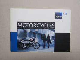 Triumph 2007 motorcycles / moottoripyörät - myyntiesite / sales brochure