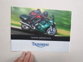 Triumph 2001 touring motorcycles / moottoripyörät - myyntiesite / sales brochure