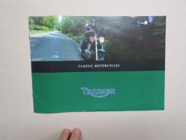 Triumph 2000 classic motorcycles / moottoripyörät - myyntiesite / sales brochure