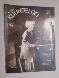 Radiokuuntelija 1937 nr 5