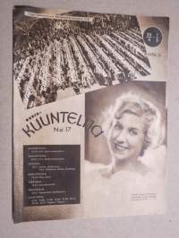 Radiokuuntelija 1937 nr 17