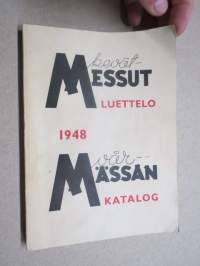 Kevätmessut 1948 luettelo / Vårmässän katalog