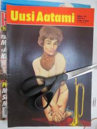 Uusi Aatami 1971 nr 11 -adult graphics magazine / aikuisviihdelehti
