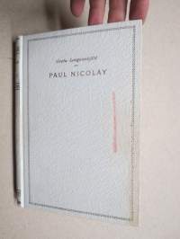 Paul Nicolay - en levnadsteckning