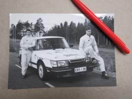 Saab ralli- / ratakisa - valokuva / photograph