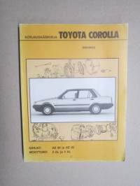 Toyota Corolla etuveto AE 80, AE 82 - moottorit 2 AL, 4 AL Korjauskäsikirja