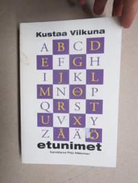 Etunimet (Kustaa Vilkuna)