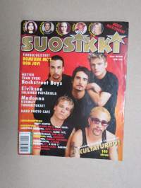 Suosikki 2000 nr 9, Backstreet Boys, Madonna, Tähtien kolumuistot, David Beckham, ym.