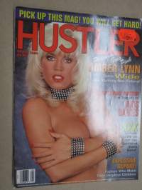 Hustler 1990 nr 4 -adult graphics magazine / aikuisviihdelehti
