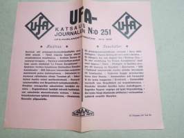 UFA-katsaus nr 251 - Sota-aikainen uutiskatsaus