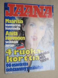 Jaana 1979 nr 31, Maaritia kannattaa kuunnella, Anita Hirvonen seikkaili kotiin, Kerran turkulainen, aina turkulainen, Koko kylä on mukana kotiseutuyhdistyksessä,ym.