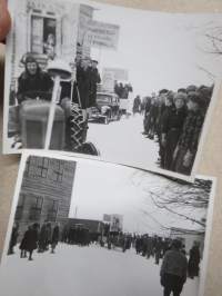 Abiturientit 1951 -valokuvat 2 kpl / photographs