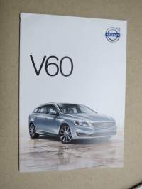Volvo V60 2014 -myyntiesite, ruotsinkielinen / sales brochure, in swedish