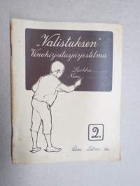 Valistuksen kaunokirjoitusjärjestelmä 2.