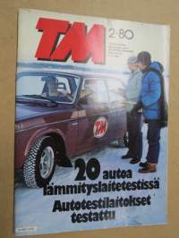 Tekniikan Maailma 1980 nr 3, Koeajossa Opel Kadett, Lännen nopein, köyhin ja työteliäin, Ipsalo - Vähemmän sähköä, vähemmän vikoja, pidempi käyttöaika, ym.