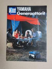 Yamaha Generaattorit -myyntiesite / sales brochure