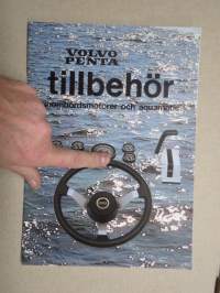 Volvo Penta tillbehör - inombordsmotorer och aquamatic -myyntiesite / sales brochure, in swedish