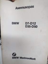 BMW D7-D12, D35-D50 perävetolaite - Asennusopas