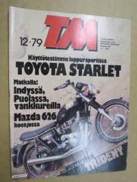 Tekniikan Maailma 1979 nr 12, Puolaa pyörillä, Trident of Arabia, Meri vaatii helikoptereita, Torinon teorianäyttely, Kymmenen neuvoa pidempään liikenneikään, ym.