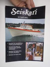 Seiskari-vene -myyntiesite / sales brochure