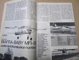 Tekniikan Maailma 1972 nr 7, Biafra-baby mfi-9B -Uuden lentokoneluokan kantaisä, Etelämanner-valkoinen arvoitus, Talven mentyä, Myydään muovikupla, ym.
