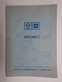Opel Ascona C varaosakuvasto