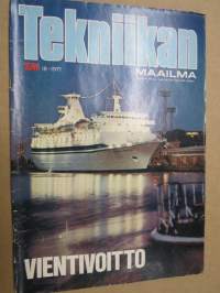 Tekniikan Maailma 1971 nr 18, Super puhelin, Mihin auton turvallisuus riittää?, Kavahtakaa! -Kawasaki tulee, Kaita-filmaus valaisimet, Miekkakala, Vientivoitto, ym.