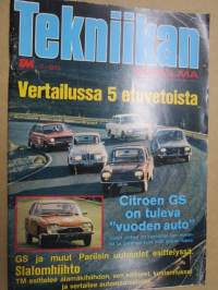 Tekniikan Maailma 1970 nr 17, Vertailussa 5 etuvetoista, Kolme runkoa purjehtii, Dollarihymähdys, Gortinasta tuli iso auto, Kaitakuvataan kuuluvasti, ym.