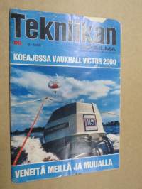 Tekniikan Maailma 1969 nr 6, Koeajossa Vauxhall Victor 2000, Ensimmäinen jumbo, Tietokoneet ohjaavat tulevaisuudessa, Leipää, voita ja sirkushuveja, ym.