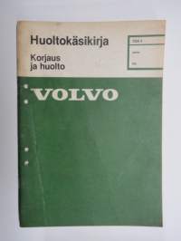 Volvo 343 Huoltokäsikirja - Korjaus ja huolto - Osa 5 - Jarrut -korjaamokirjasarjan osa
