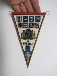Sverige (Sweden, Ruotsi) -pennant - souvenier / matkailuviiri