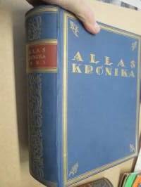 Allas Krönika - Illustrerad Veckoskrift 1925 -inbunden årgång / sidottu vuosikerta / annual volume