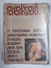Seksi 1974 nr 7 aikuisviihdelehti / adult graphics magazine