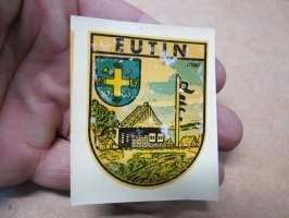 Eutin (Germany - Saksa) -decal / vesisiirtokuva 1960-luvulta