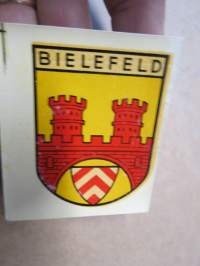 Bielefeld (Germany - Saksa) -decal / vesisiirtokuva 1960-luvulta