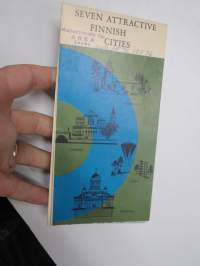 Seven attractive finnish cities -travel brochure / matkailuesite