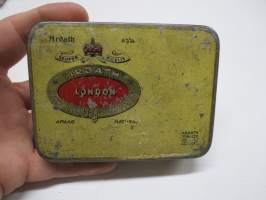 Ardath Tobacco London -tupakkapakkaus, peltiä / tobacco tin package