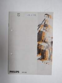 Philips AR 060 radionauhuri -käyttöohjekirja / operator´s manual, multilingual